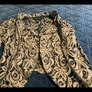 INC lace jacket